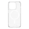 PanzerGlass ® HardCase Transparente con MagSafe blanco y D3O® iPhone 15 Pro