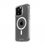 PanzerGlass ® HardCase Transparente con MagSafe blanco y D3O® iPhone 15 Pro Max