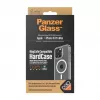 PanzerGlass ® HardCase Transparente con MagSafe blanco y D3O® iPhone 15 Pro Max
