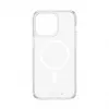 PanzerGlass ® HardCase Transparente con MagSafe blanco y D3O® iPhone 15 Pro Max