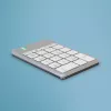 Teclado numérico R-Go Tools R-Go Numpad Break, teclado numérico ergonómico con software Break, Bluetooth, Blanco