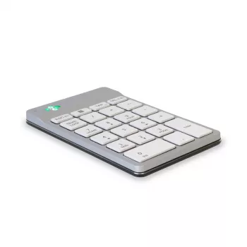 Teclado numérico R-Go Tools R-Go Numpad Break, teclado numérico ergonómico con software Break, Bluetooth, Blanco