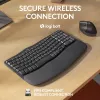Logitech Wave Keys for Business teclado ergonómico tamaño completo inalámbrico