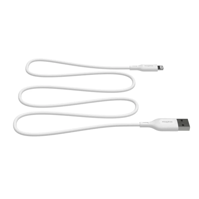 Cable de carga mophie essentials 1M Lightning a USB A 12W