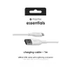 Cable de carga mophie essentials 1M Lightning a USB A 12W