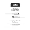Cable de carga mophie essentials | 1 m Cable USB USB 2.0 USB-C Blanco