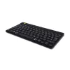 Teclado ergonómico R-Go Tools R-Go Compact Break, teclado compacto con software de pausas, QWERTZ (DE), Bluetooth, negro