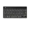 Teclado ergonómico R-Go Tools R-Go Compact Break, teclado compacto con software de pausas, QWERTZ (DE), Bluetooth, negro