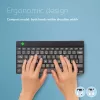 Teclado ergonómico R-Go Tools R-Go Compact Break, teclado compacto con software de pausas, QWERTZ (DE), Bluetooth, negro