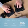 Teclado ergonómico R-Go Tools R-Go Split Break con software Break, teclado ergonómico dividido, QWERTZ (DE), Bluetooth, negro