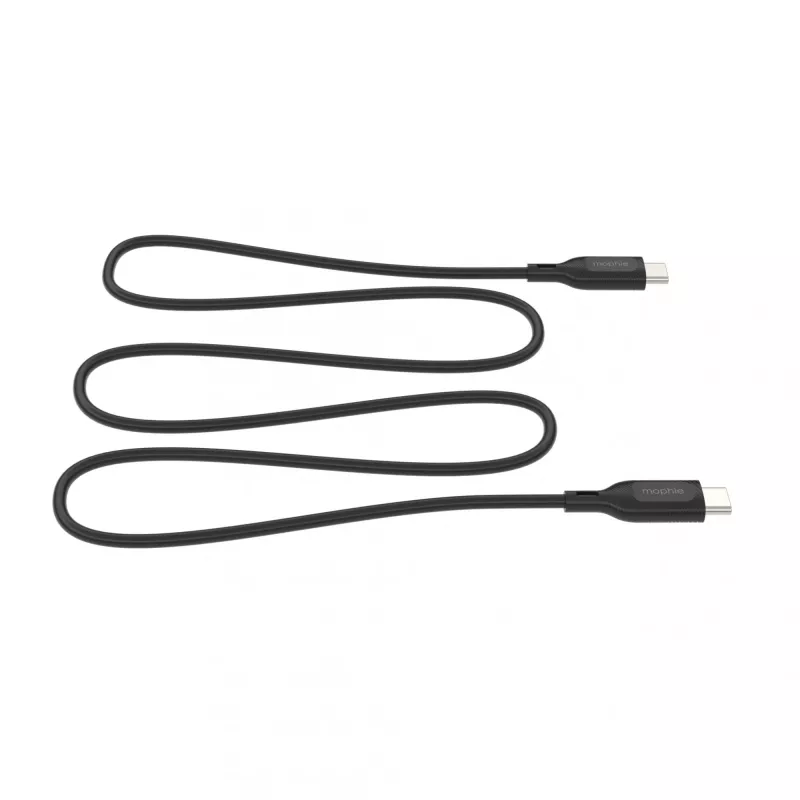 Cable de carga USB-C a USB-C 1 m — Zagg International mophie essentials, USB 2.0, Negro