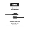 Cable de carga USB-C a USB-C 1 m — Zagg International mophie essentials, USB 2.0, Negro