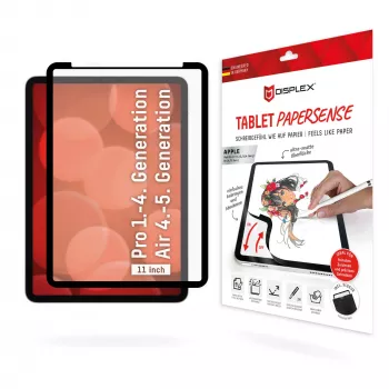 Displex TABLET PAPERSENSE para iPad Pro 11'' (1.ª/2.ª/3.ª/4.ª gen.)/Air (4.ª/5.ª gen.), lámina extraíble para escribir o dibujar con efecto papel