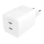 Fuente de alimentación Zagg 50W 2x USB-C blanca — Zagg mophie essentials