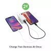 Fuente de alimentación Zagg 50W 2x USB-C blanca — Zagg mophie essentials