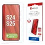Protector de pantalla Displex (10H) para Samsung Galaxy S24/S25, marco de montaje Eco, resistente a arañazos