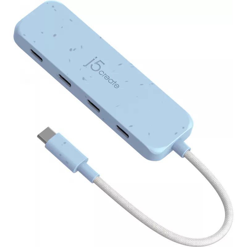 Hub USB-C j5create JCH345EC-N 4 puertos Type-C Gen 2 10000 Mbit/s