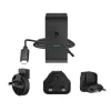 Cargador j5create 102W GaN PD USB-C 2 puertos con enchufes intercambiables