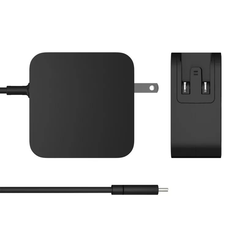 Cargador j5create 102W GaN PD USB-C 2 puertos con enchufes intercambiables
