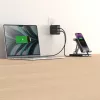 Cargador j5create 102W GaN PD USB-C 2 puertos con enchufes intercambiables