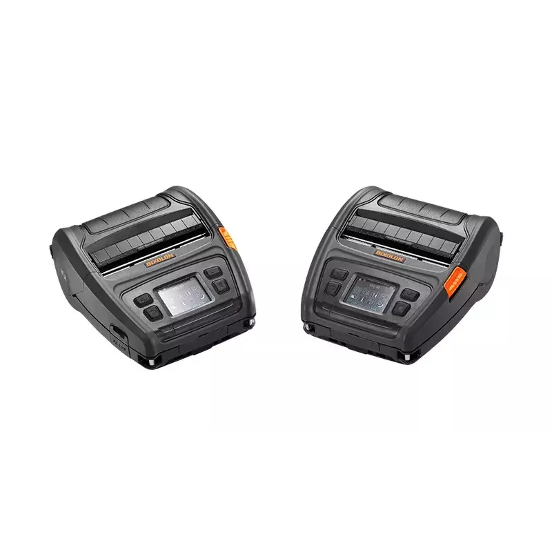 BIXOLON XM7-40 XM7-40WK/BEG impresora móvil de etiquetas de impresión térmica directa, 203 dpi, rollo de 112 mm (11,2 cm), hasta 127 mm/s, USB 2.0, serie, Wi-Fi, negra