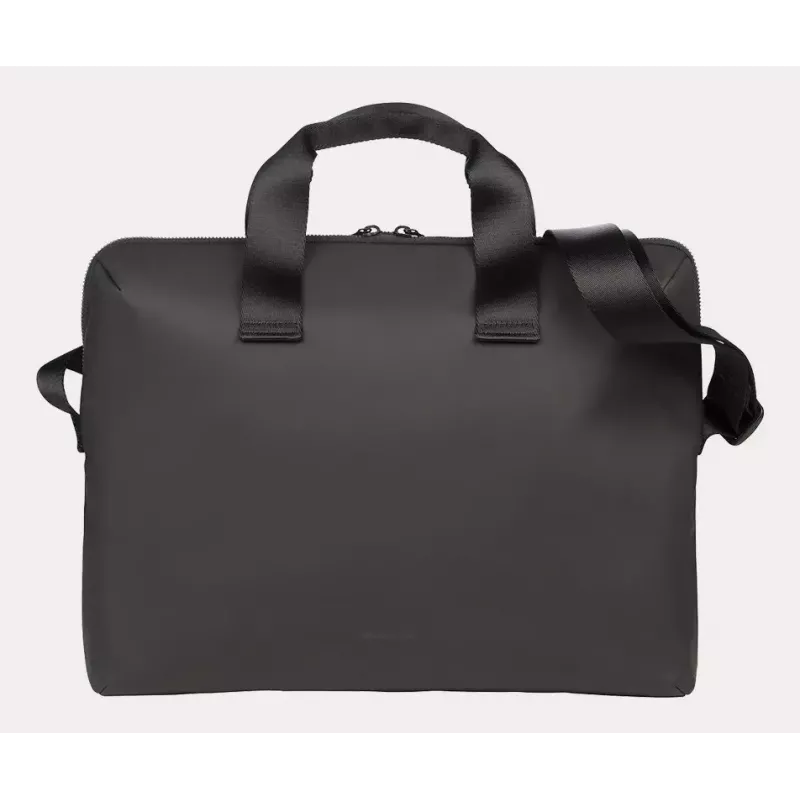 Tucano Gommo BGOM15-BK bolso para portátiles de 15,6 pulgadas y MacBook Pro 16 pulgadas (40,6 cm), material reciclado resistente al agua, correa para el hombro, negro