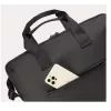 Tucano Gommo BGOM15-BK bolso para portátiles de 15,6 pulgadas y MacBook Pro 16 pulgadas (40,6 cm), material reciclado resistente al agua, correa para el hombro, negro