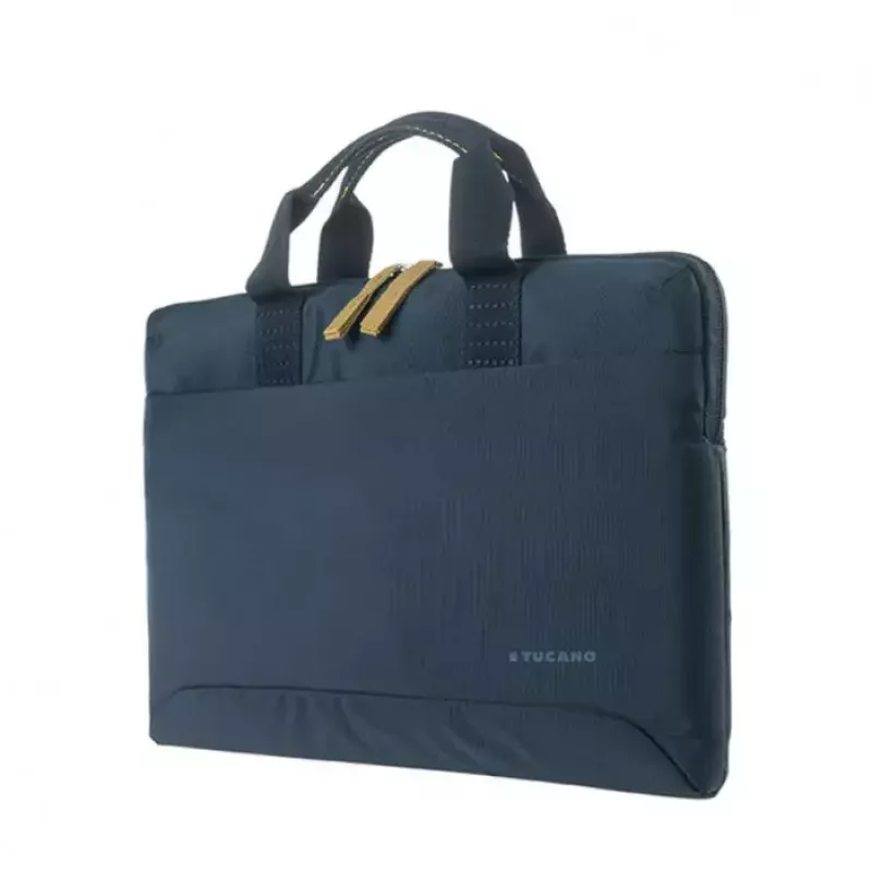 Bolsa bandolera Tucano Smilza 15,6 pulgadas azul con asa y correa al hombro