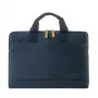 Bolsa bandolera Tucano Smilza 15,6 pulgadas azul con asa y correa al hombro