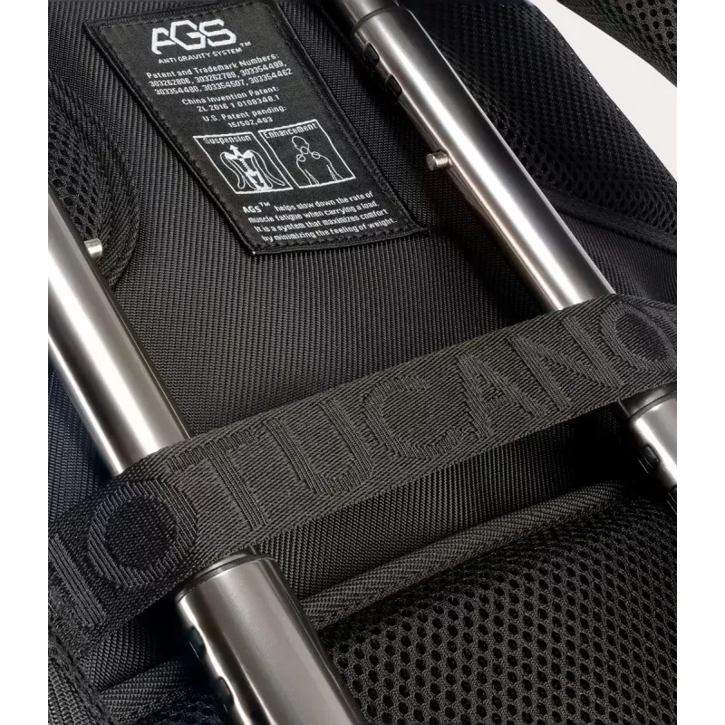 Tucano Sole Gravity BKSOL17-AGS-BK mochila para portátil con AGS, hasta 17 pulgadas / MacBook Pro 16, negra