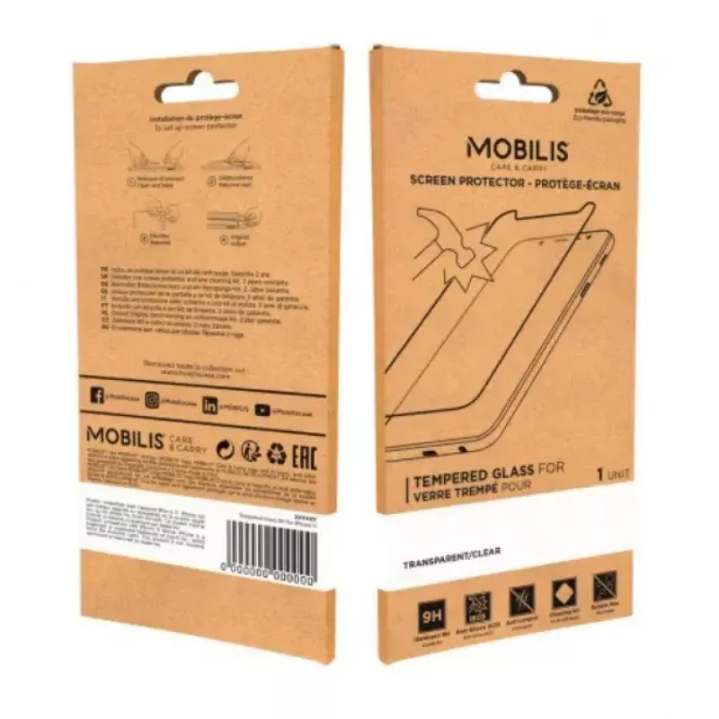 Protector de pantalla Mobilis 017071 Samsung Galaxy Xcover 7 6 Pro ESD Impact Resistente a arañazos Resistente a golpes