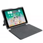 ASTAR DEQSTER Smart Rugged Touch Plus Teclado 10,2 pulgadas — QWERTZ Alemán, interruptores mecánicos, acoplamiento Smart Connector, Gris