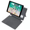 ASTAR DEQSTER Smart Rugged Touch Plus Teclado 10,2 pulgadas — QWERTZ Alemán, interruptores mecánicos, acoplamiento Smart Connector, Gris