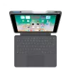 ASTAR DEQSTER Smart Rugged Touch Plus Teclado 10,2 pulgadas — QWERTZ Alemán, interruptores mecánicos, acoplamiento Smart Connector, Gris