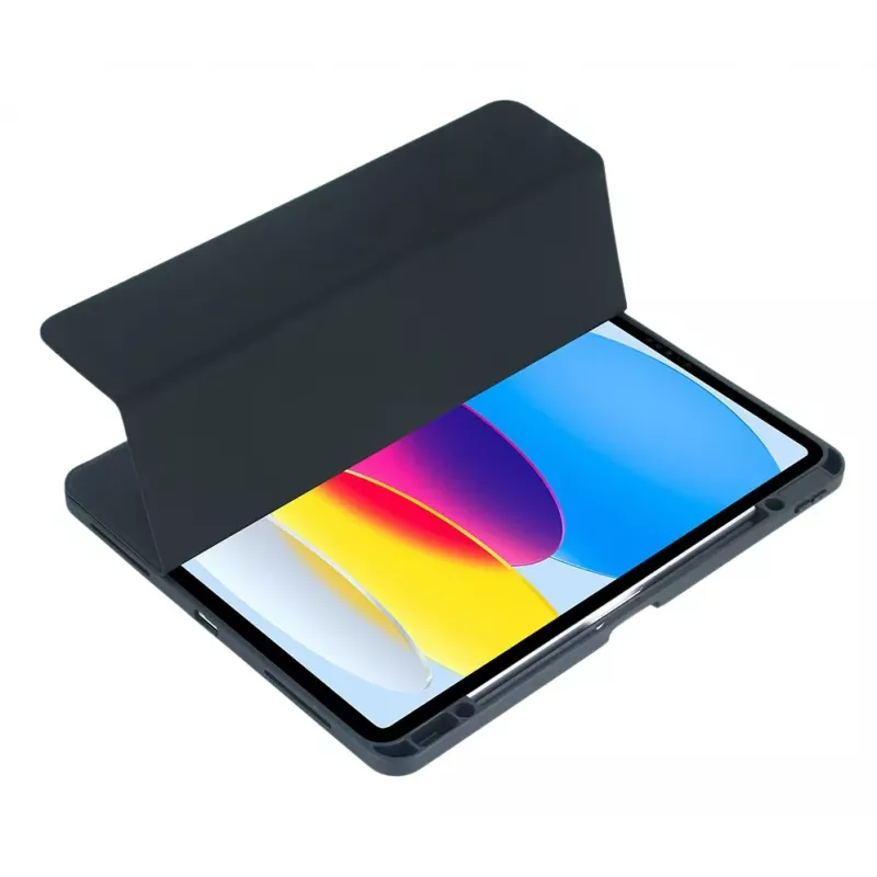 DEQSTER 40-2000076 Funda para tablet 33 cm (13 pulgadas) Tipo folio Negro