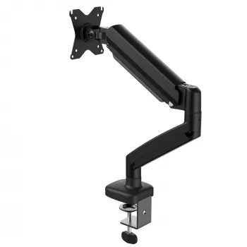 j5create JTSA101 Soporte de monitor ergonómico Negro Pinza de mesa Pasacables de mesa 8 kg 17 a 32 pulgadas