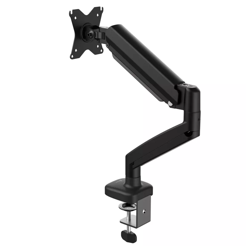 j5create JTSA101 Soporte de monitor ergonómico Negro Pinza de mesa Pasacables de mesa 8 kg 17 a 32 pulgadas