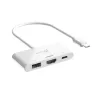 j5create JCA399 USB-C® a HDMI™ 4K144Hz y USB™ 3.2 con Power Delivery 100W, Negro