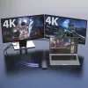 j5create JCD398 USB-C® Dual 4K HDMI™ 10Gbps Mini Dock, negro