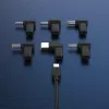 j5create JUP1565DC 67W GaN PD USB-C® Mini cargador con 6 tipos de conectores DC – EU, negro