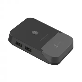 j5create JCD620 Mini docking station para Nintendo Switch™, negro