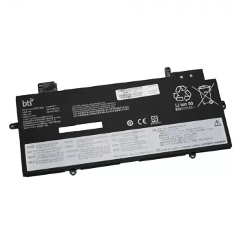 BTI 57Wh batería de 4 celdas L20C4P71-BTI compatible con Lenovo ThinkPad X1 Yoga Gen 8, 15,4 V, 3600 mAh, negro