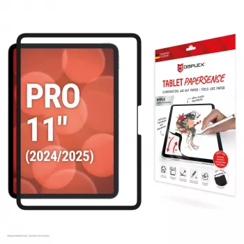 Displex TABLET PAPERSENSE para iPad Pro 11'' (2025/2024), lámina extraíble de escritura y dibujo con sensación de papel