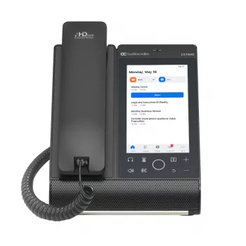 Teléfono IP AudioCodes Teams C470HD PoE GbE Auricular con cable Android