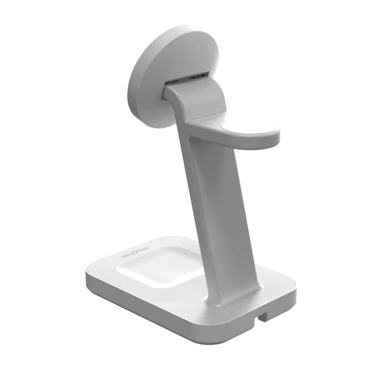 mophie Snap+ 3-in-1 estación de carga inalámbrica Auricular, Smartphone, Smartwatch Blanco USB Carga inalámbrica Carga rápida Interior