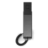 Snom HD30LA Teléfono analógico para el vestíbulo del hotel, negro