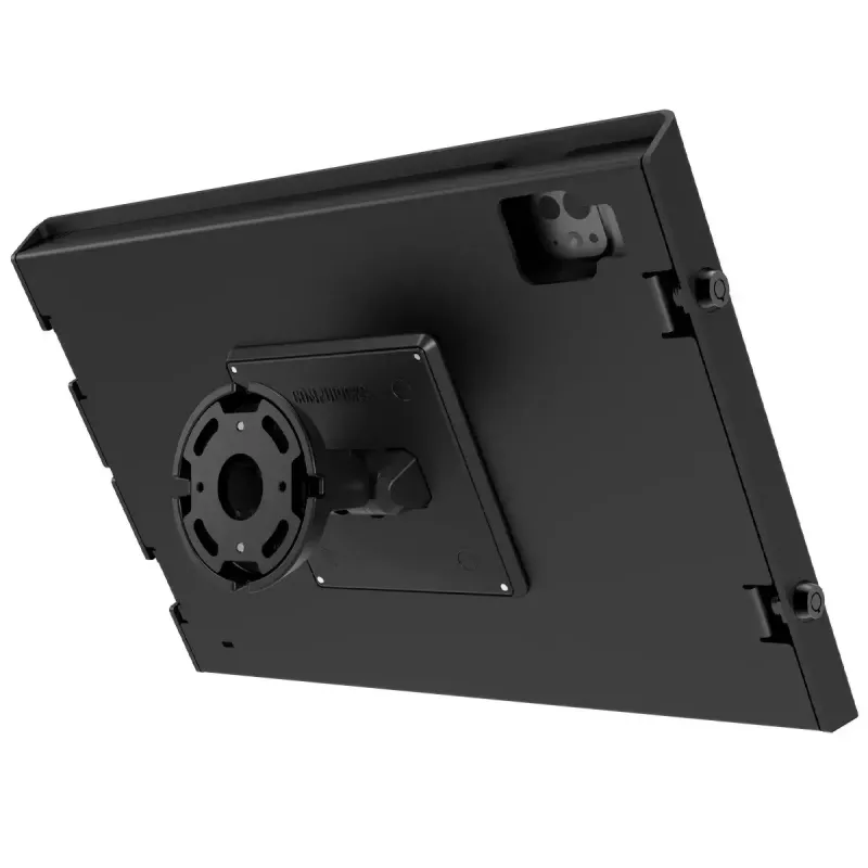 Compulocks 505B13APXB Apex carcasa con soporte de pared inclinable para iPad Air M2 y M3 de 13 pulgadas, negra