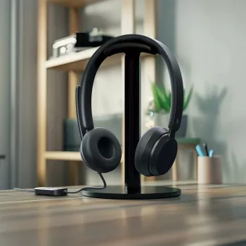 Incase Designed by Microsoft Modern USB-C Headset Auricular con cable Diadema Oficina/Callcenter USB Type-C Negro
