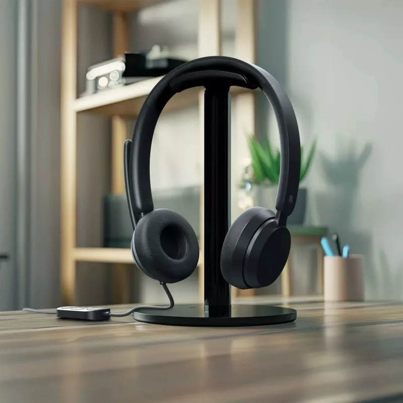 Incase Designed by Microsoft Modern USB-C Headset Auricular con cable Diadema Oficina/Callcenter USB Type-C Negro