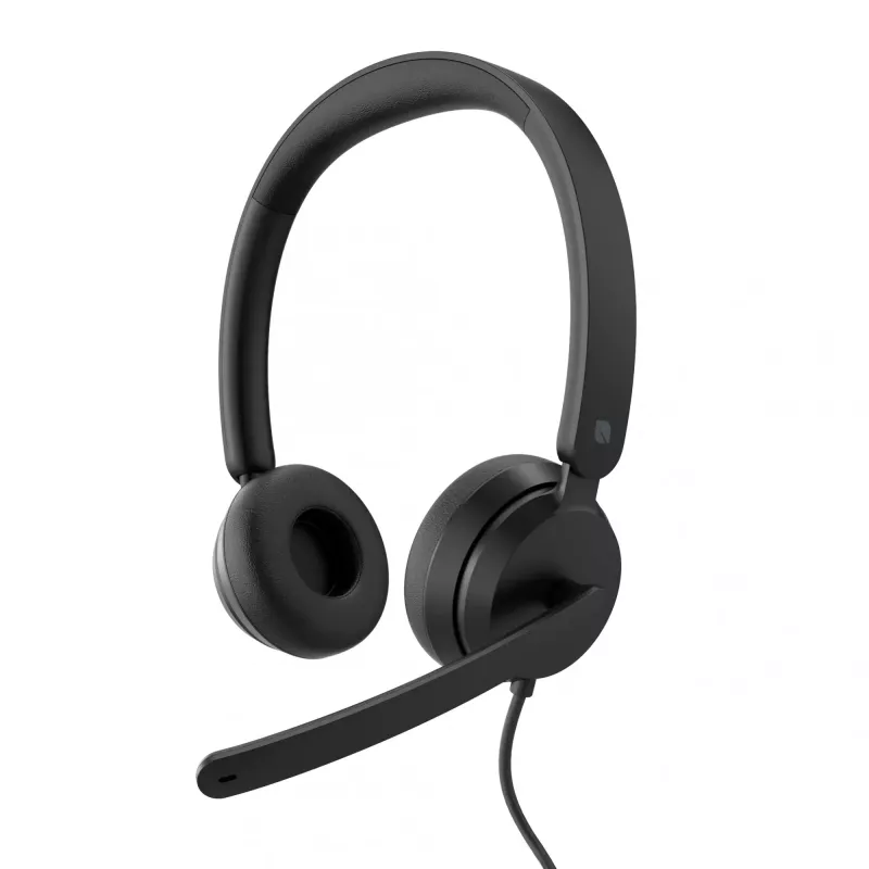 Incase Designed by Microsoft Modern USB-C Headset Auricular con cable Diadema Oficina/Callcenter USB Type-C Negro
